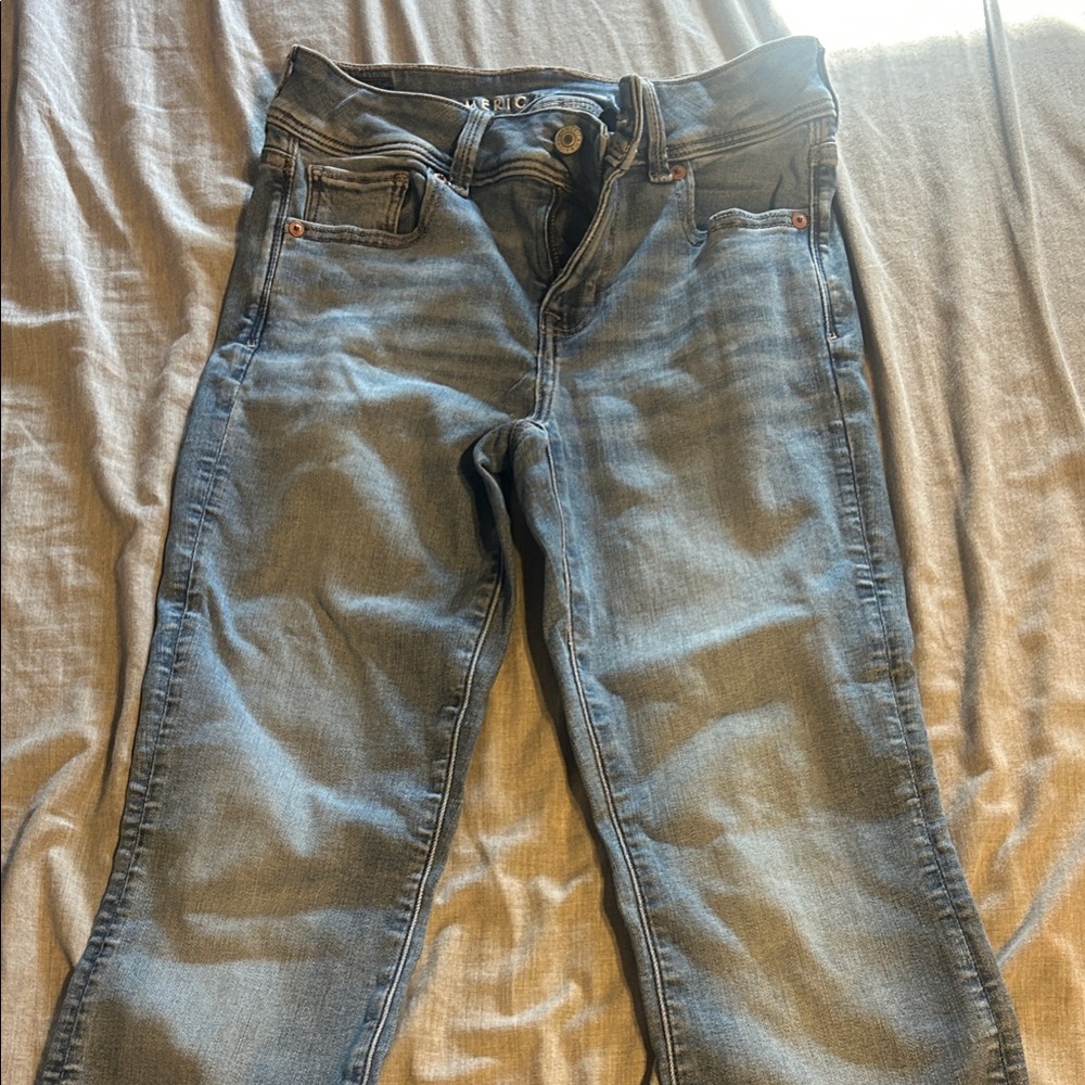 American Eagle Outfitters Light Blue Skinny Jeans